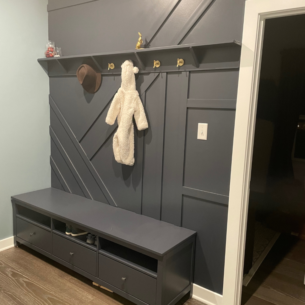 No More Muddling in the Mudroom: The Ikea Hack for our mudroom
