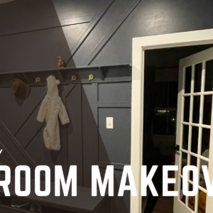 Mudroom Makeover: No more muddling in our mudroom thanks to this Ikea Hack