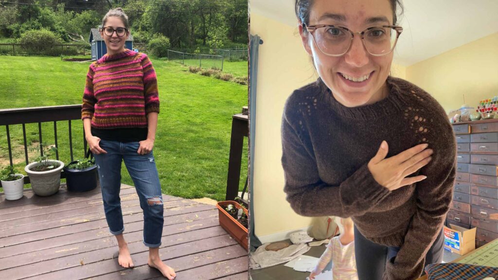 Helen's Sweater is now available to knit from Knitting in the Park.