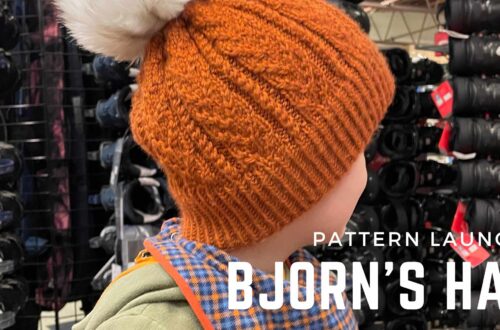 Get this awesome unisex hat pattern, Bjorn's Hat, from Knitting in the Park