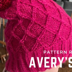 Avery's Hat Version 2 is now available from Knitting in the Park
