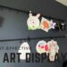 DIY a creative and cost-effective Kids Art Display wall in your home