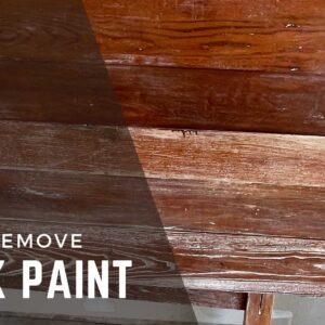 Learn how to remove chalk paint in this simple diy post from Knitting in the Park