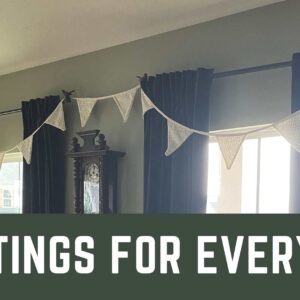 Buntings for Everyone - How to create your own buntings