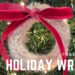 Knit this holiday wreath ornament in no time and add sophistication to any occasion.