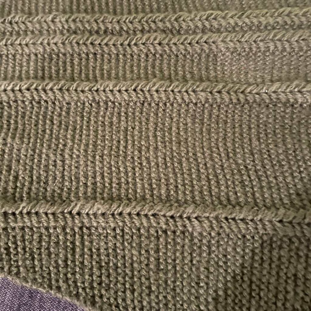 The Caliper Cables Shawl uses simple cables to create detail in this knitting pattern