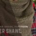Get the all new sideways construction triangular shawl: Caliper Shawl Knitting Pattern from Knitting in the Park