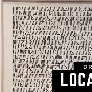 Drawing on Location for Inspiration - a post about two dimensional art projects from Knitting in the Park.