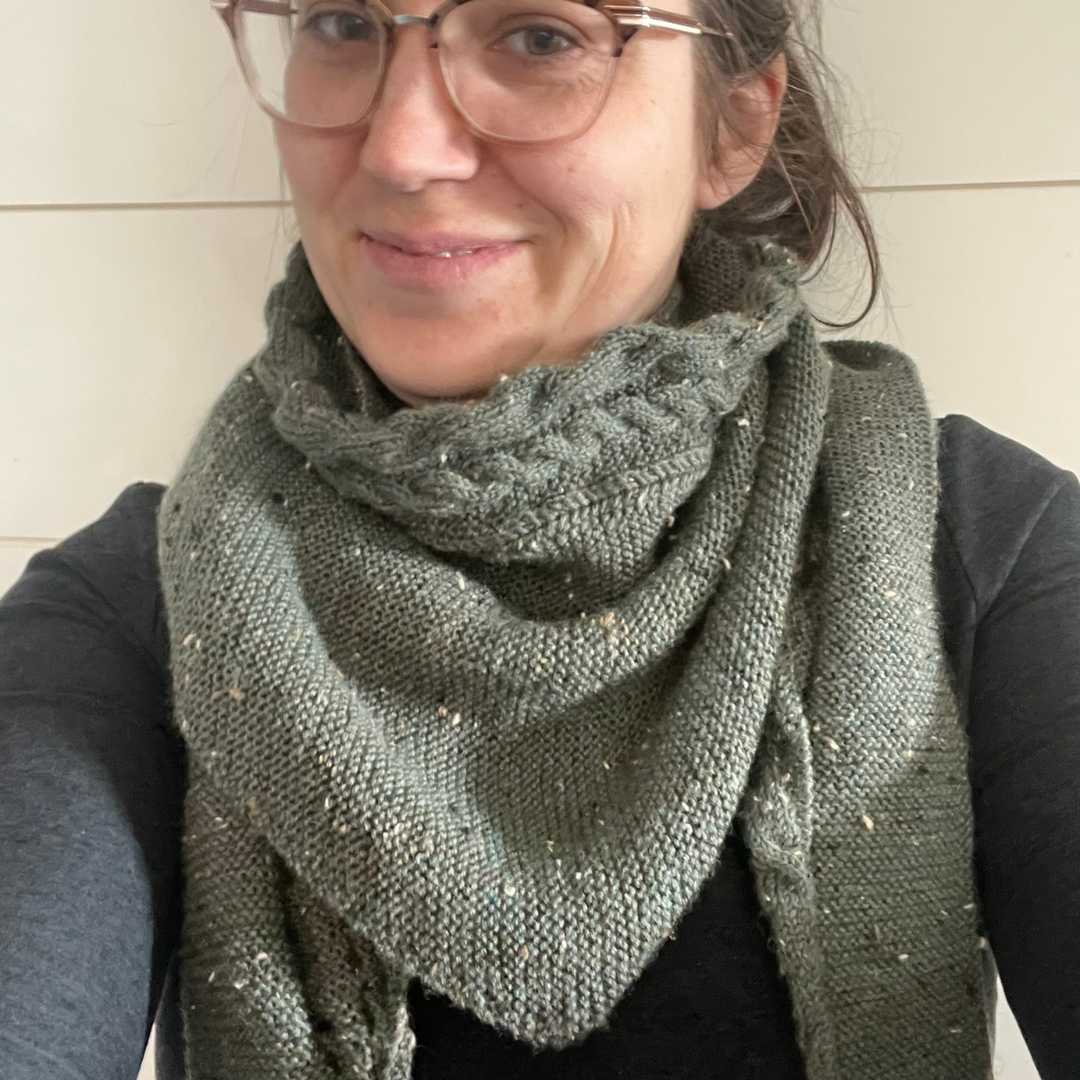 Murphy's Shawl - A knitting pattern from Knitting in the Park