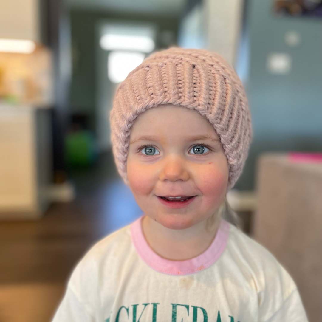 Evelyn's Hat - a Free Knitting Pattern for Kids from Knitting in the Park