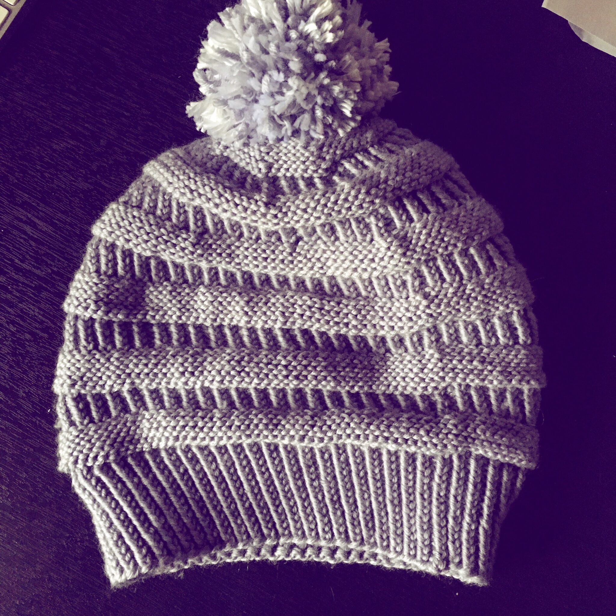 Snow Drifts Hat a Free Hat Pattern for Babies and Kids
