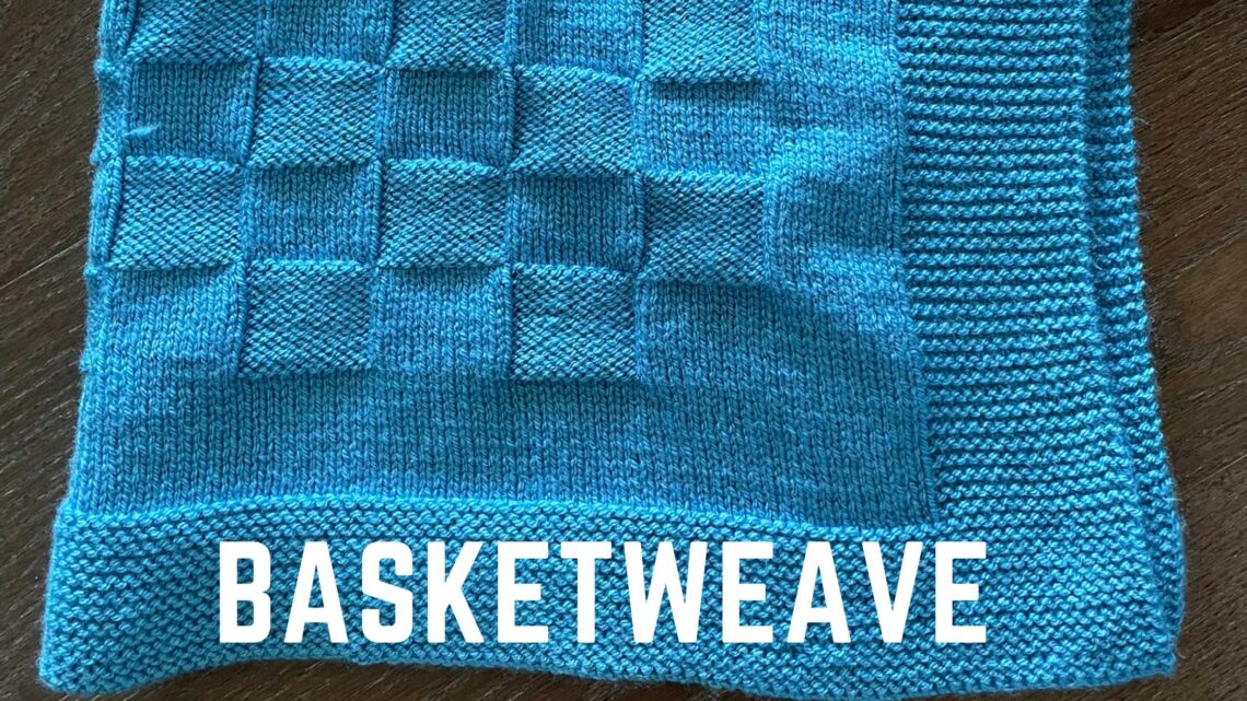 Basketweave Baby Blanket