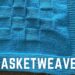 Basketweave Baby Blanket