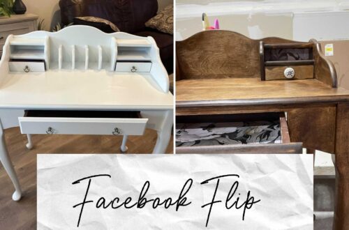 Facebook Marketplace Flip Vanity for $25
