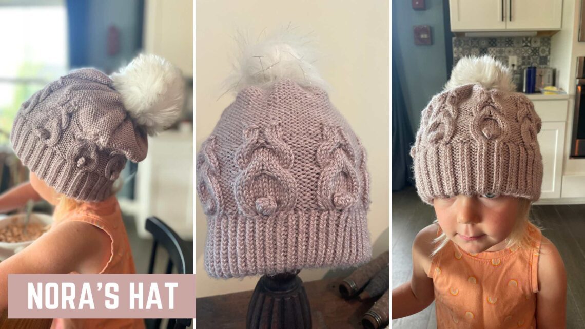 Nora's Hat Knitting Pattern from Knitting in the Park