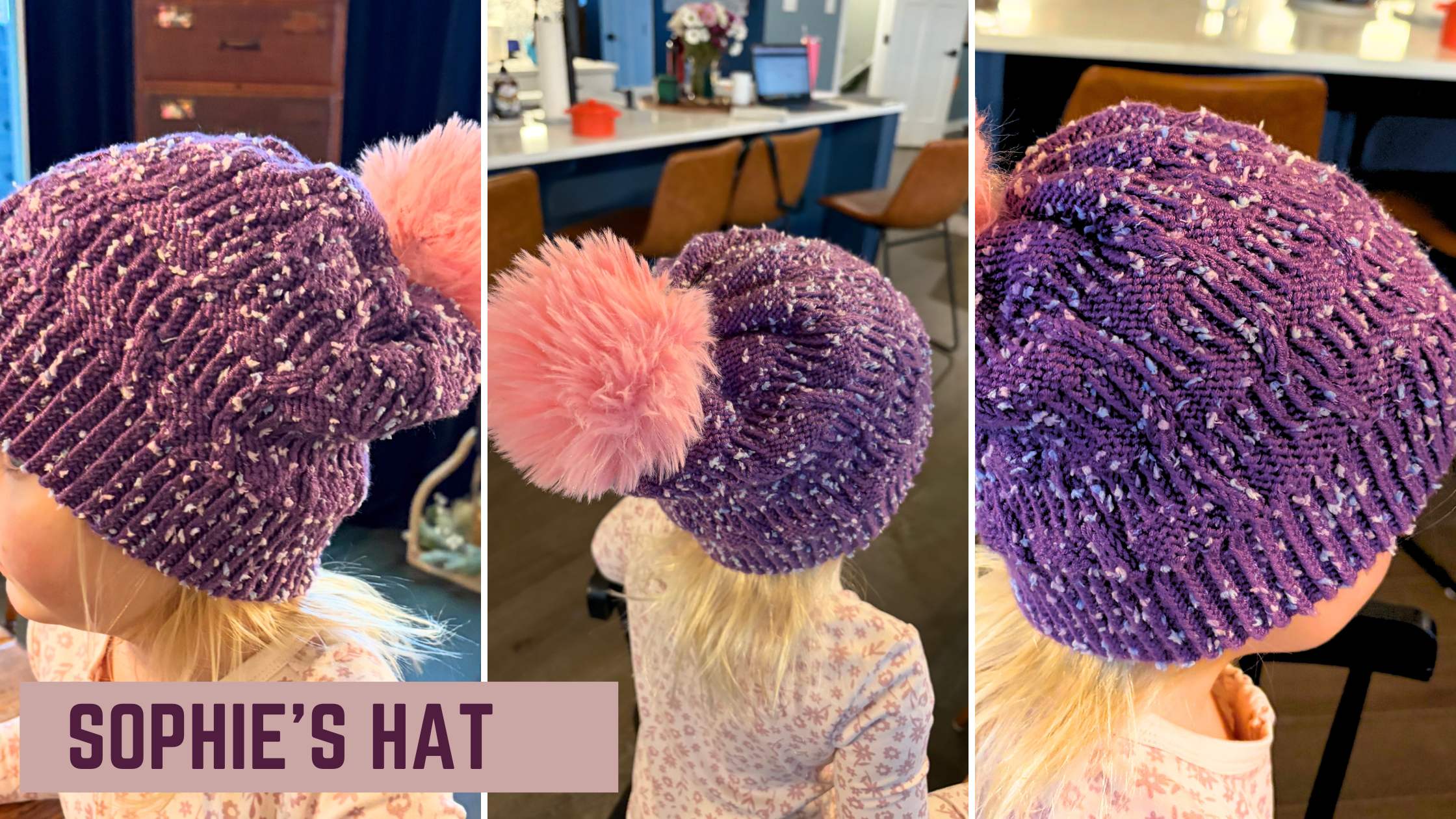 Sophies's Hat Free Knitting Pattern from Knitting in the Park