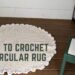 How to Crochet a Circular Rug by Knitting in the Park