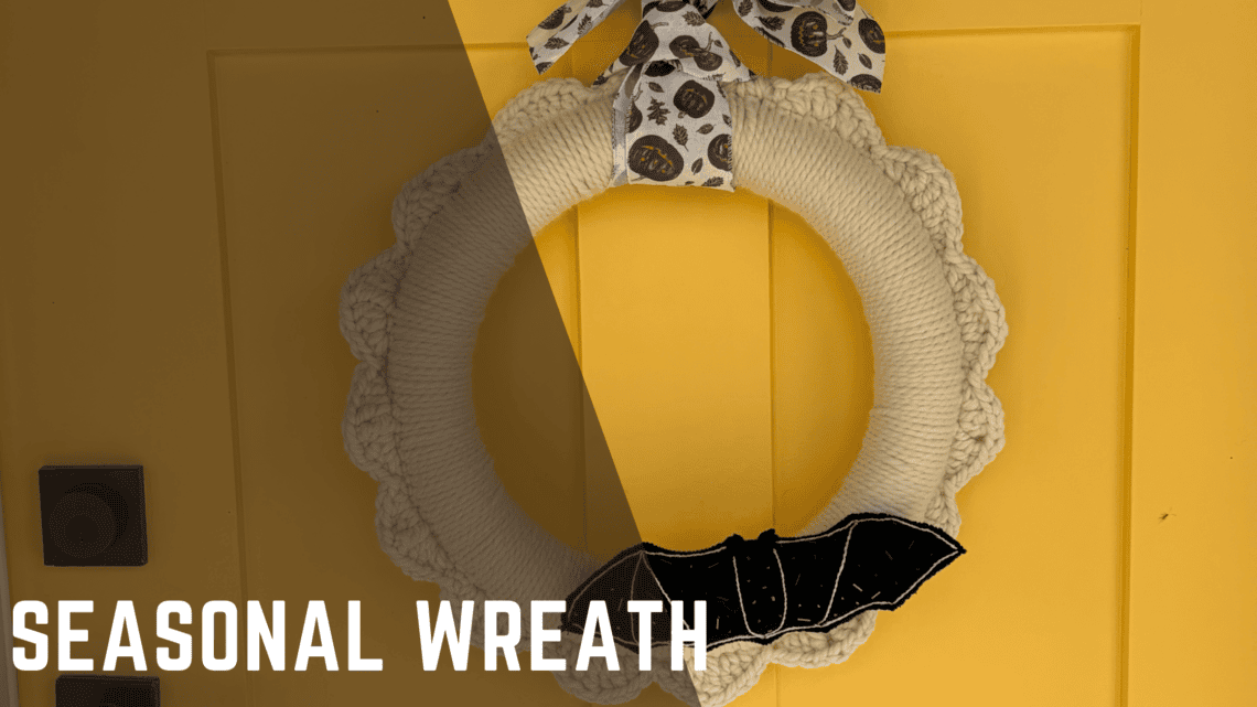 Learn how to customize your favorite wreath with this seasonal wreath tutorial